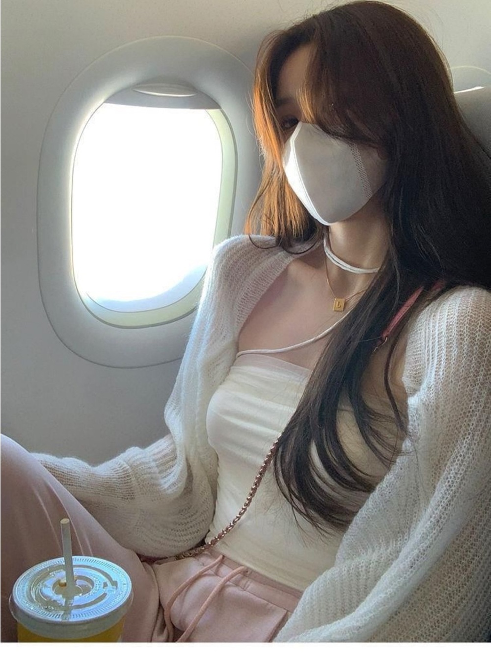 YesStyle Cream Knit Cardigan